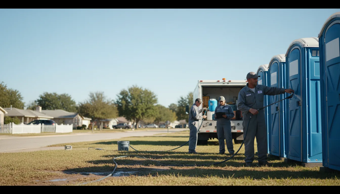 Long-Term Portable Toilet Rental in Quincy, IL near me